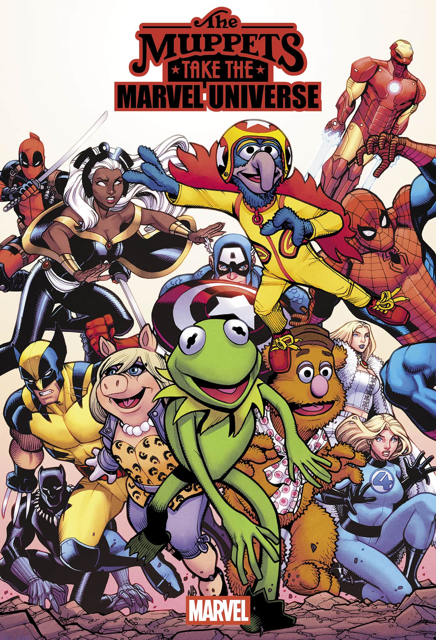 MUPPETS TAKE THE MARVEL UNIVERSE Cover