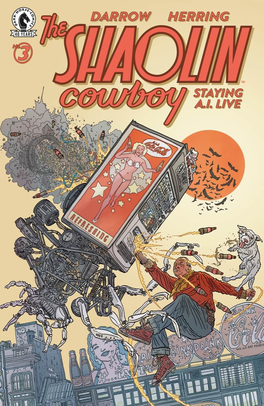 Shaolin Cowboy: Staying A.I.Live Cover