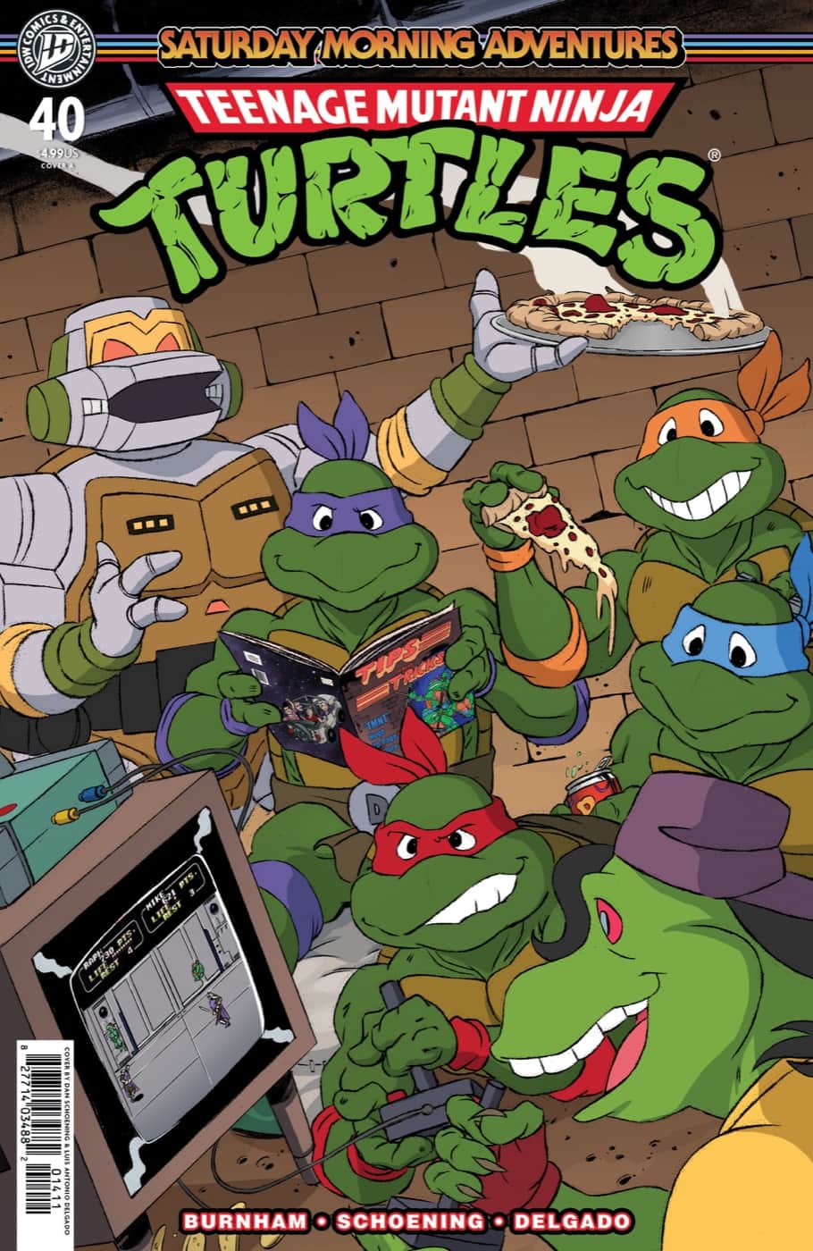 TMNT Saturday Morning Adventures II Cover