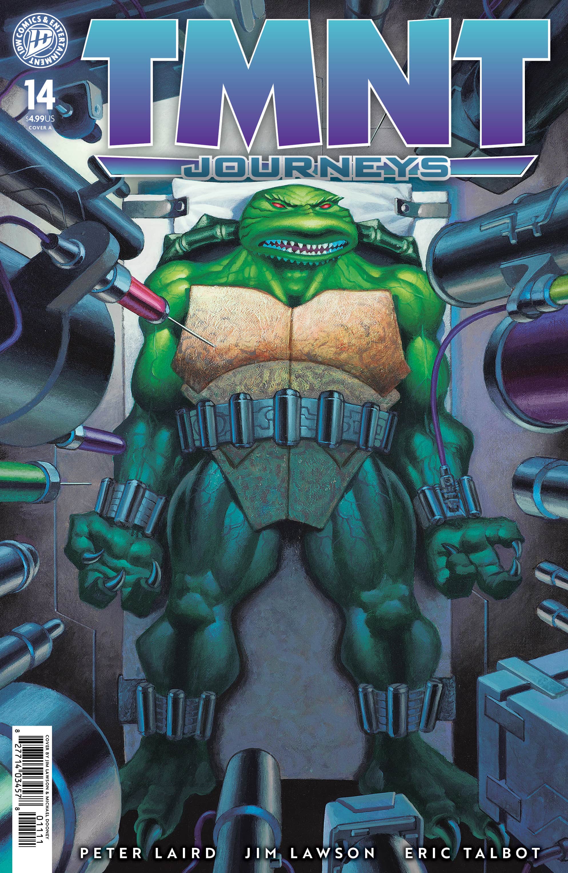 Teenage Mutant Ninja Turtles: Journeys Cover