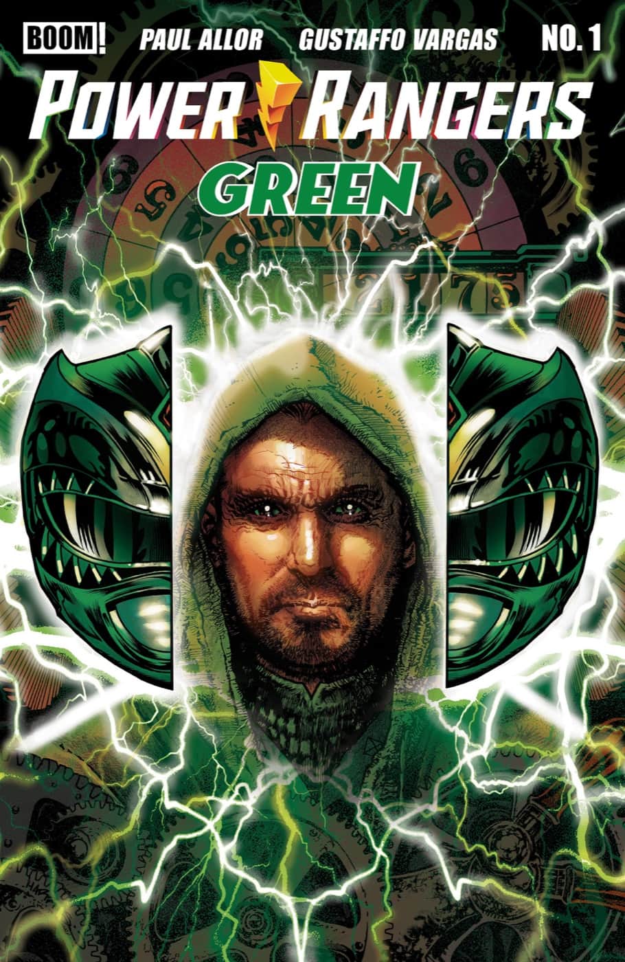 Power Rangers Green Cover