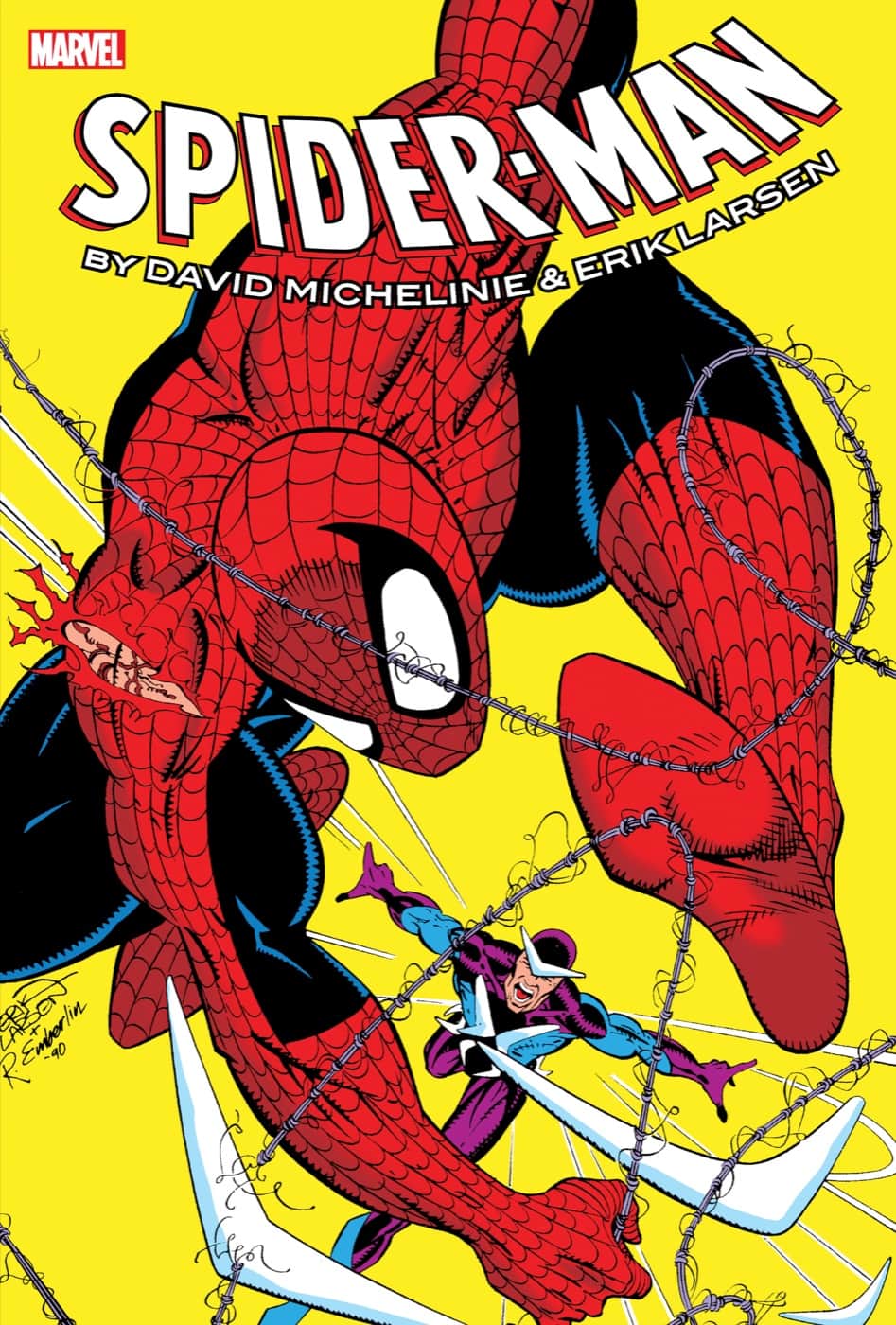 Spider-Man By Michelinie & Larsen Omnibus Erik Larsen Spider-Man Cover (New Printing) Cover