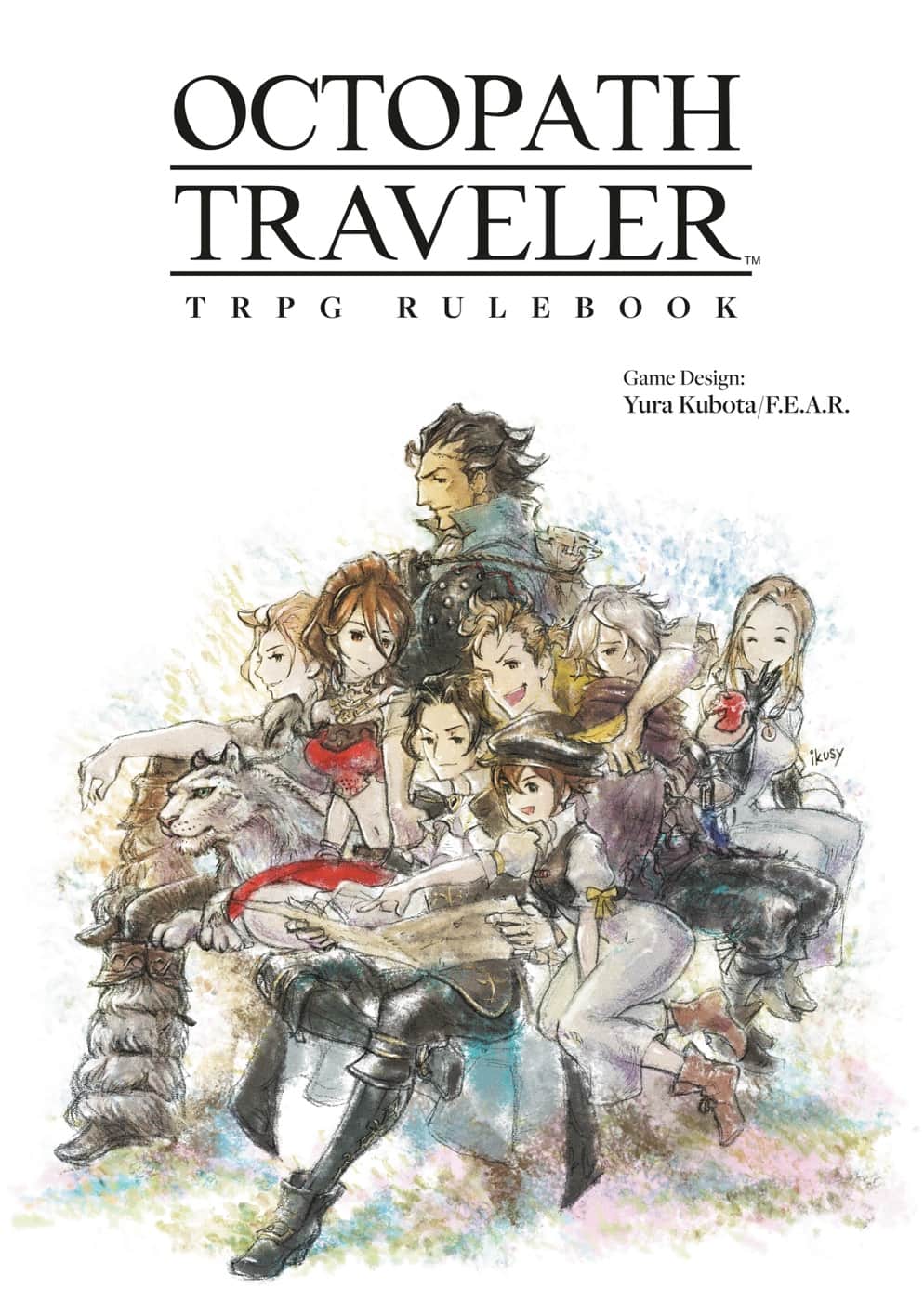 Octopath Traveler TRPG Rulebook Cover