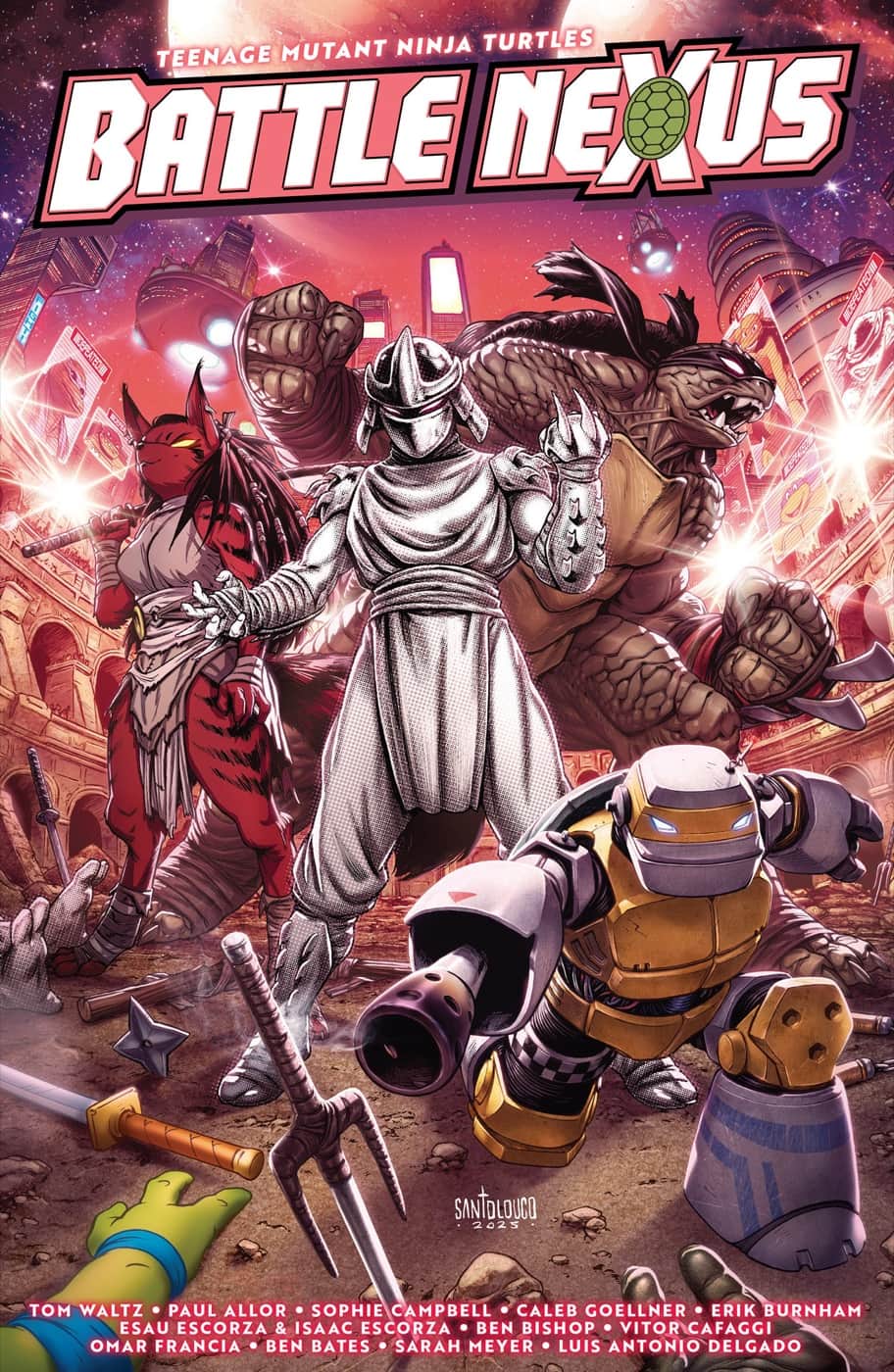 Teenage Mutant Ninja Turtles: Battle Nexus Cover