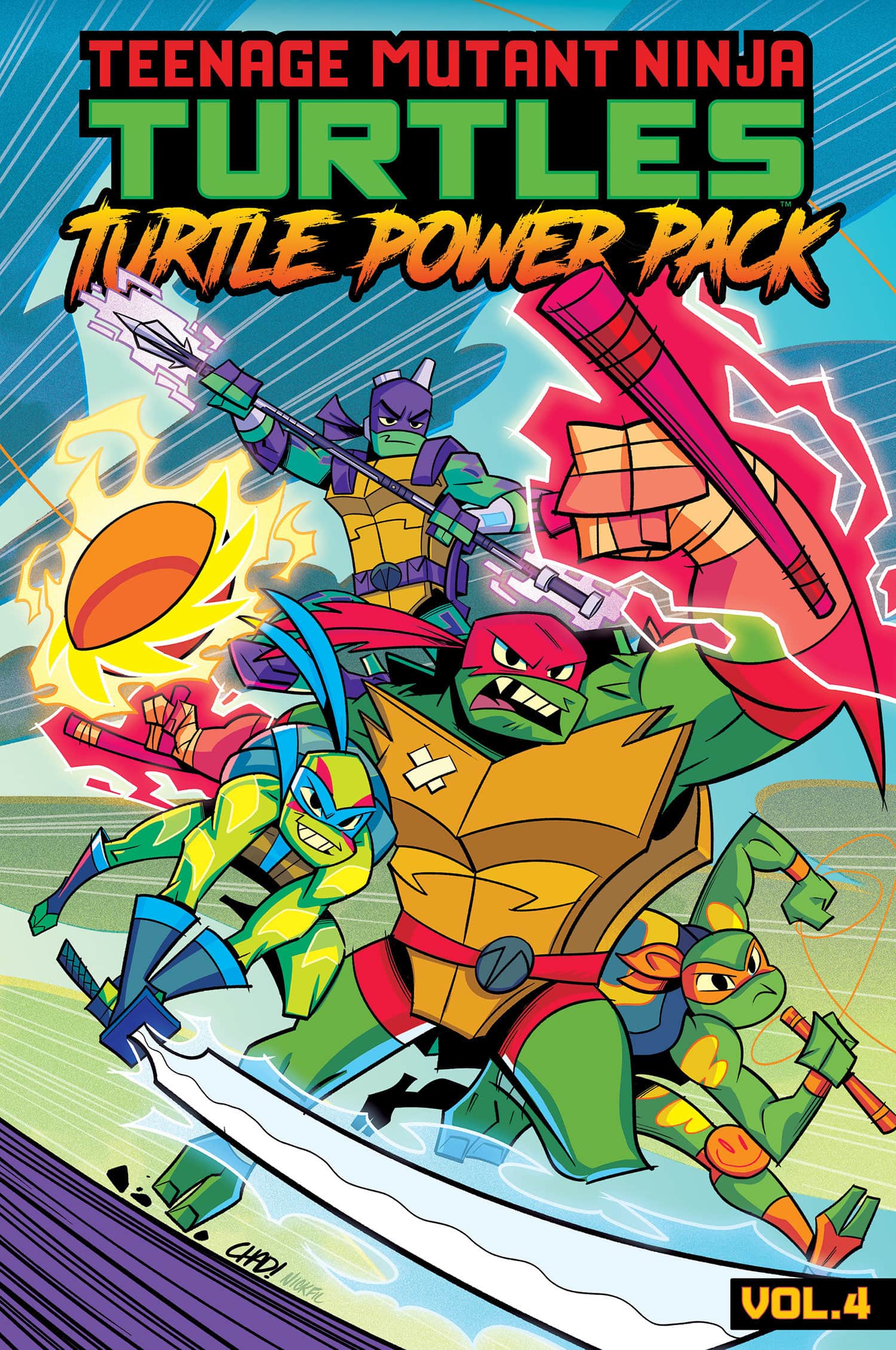 Teenage Mutant Ninja Turtles: Turtle Power Pack, V4 Cover