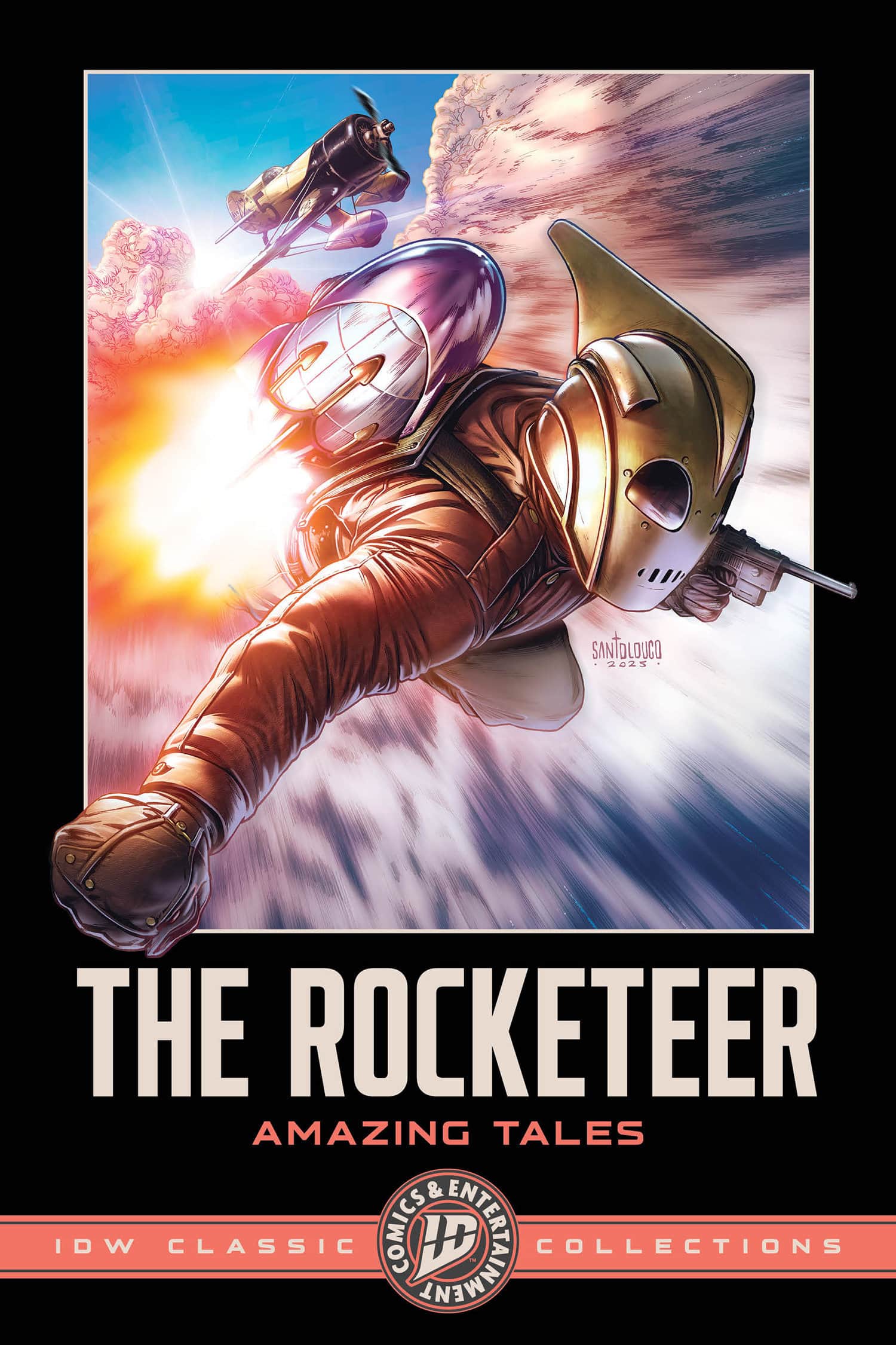 The Rocketeer: Amazing Tales--IDW Classic Collections Cover
