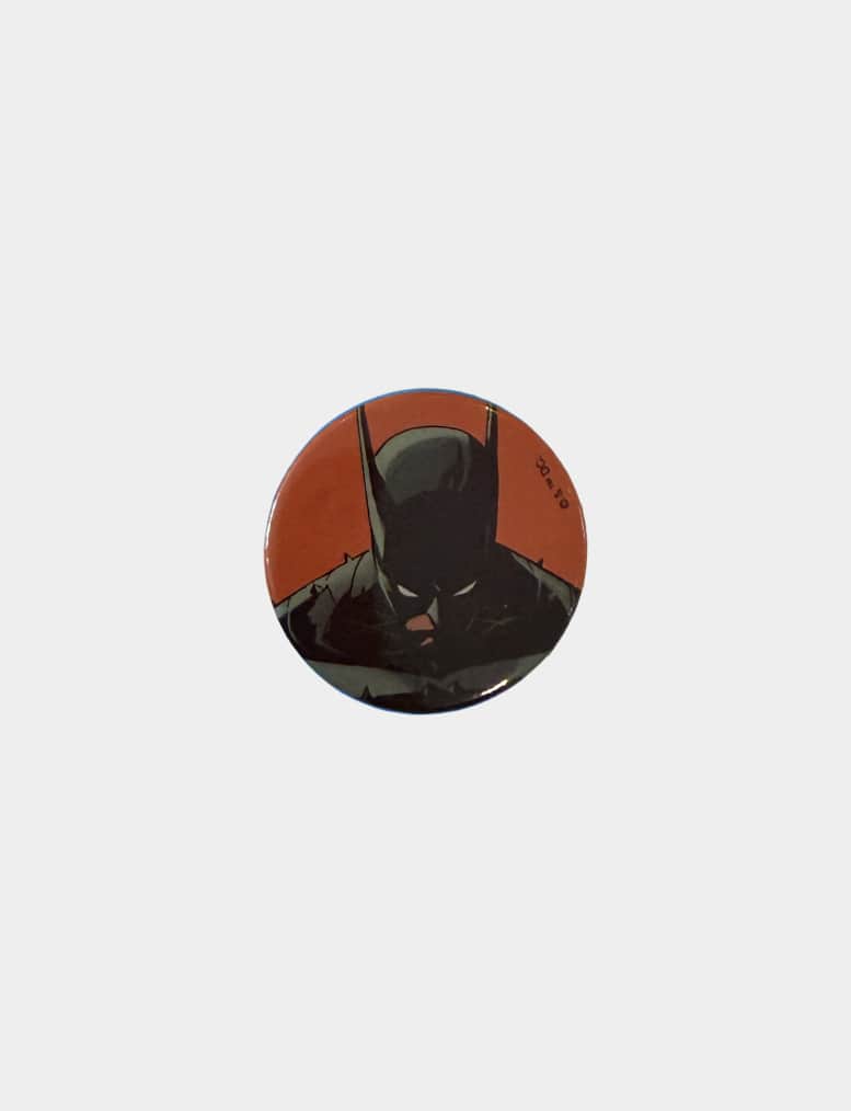 Batman-Tag 2026 Button – Absolute Batman Porträt Cover