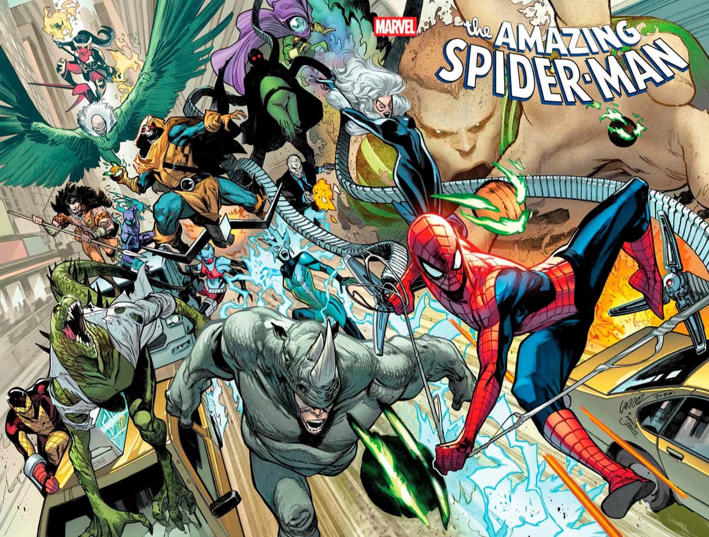 THE AMAZING SPIDER-MAN Cover
