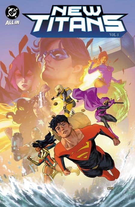 NEW TITANS THE FUTURE IS TOMORROW Cover
