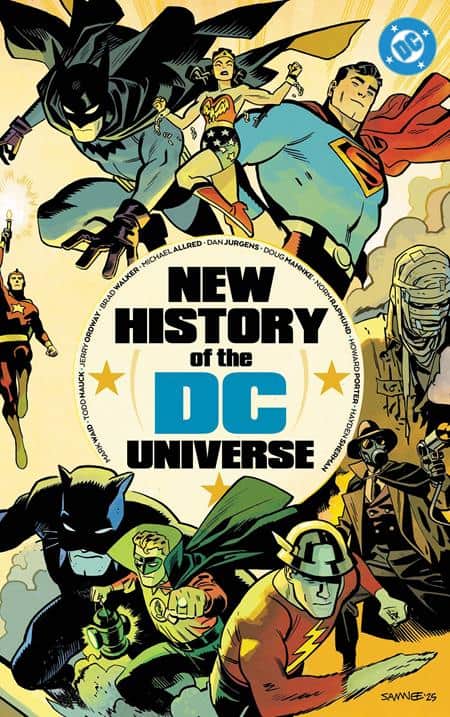 NEW HISTORY OF THE DC UNIVERSE Cover