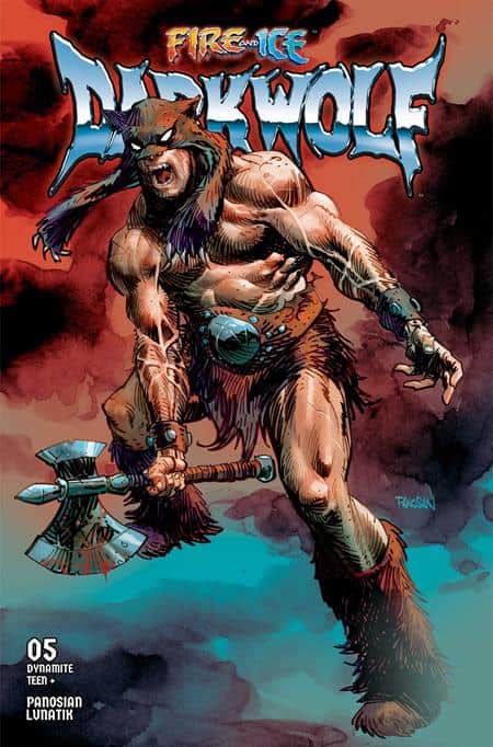 FIRE AND ICE DARKWOLF Cover