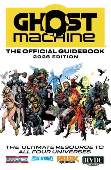 GHOST MACHINE GUIDEBOOK Cover