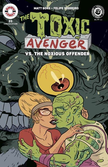 TOXIC AVENGER VS THE NOXIOUS OFFENDER Cover