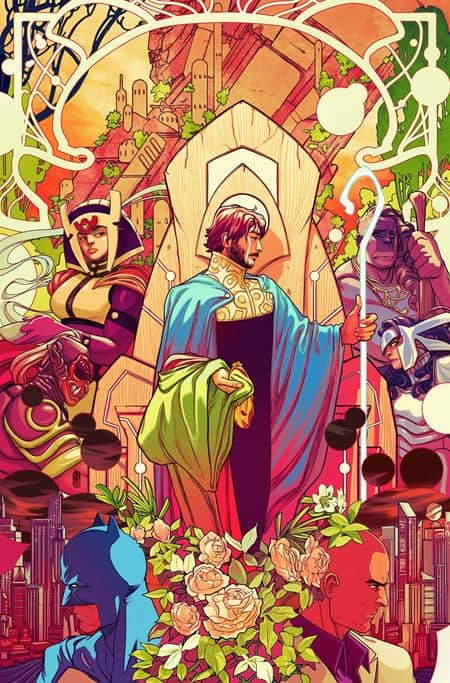 DC ALL IN SAGA THE NEW GODS Cover