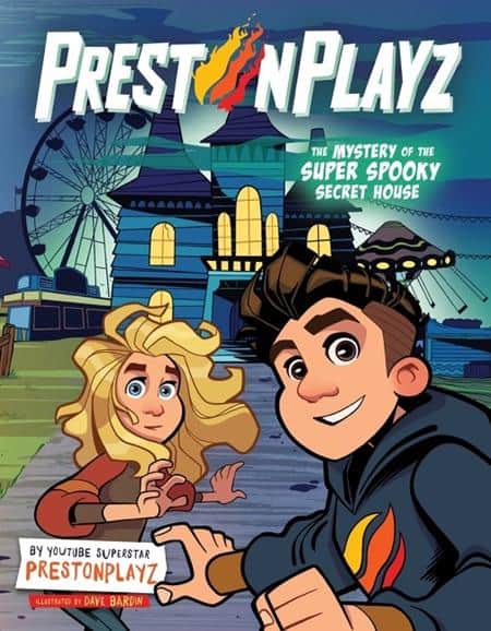PRESTONPLAYZ THE MYSTERY OF THE SUPER SPOOKY SECRET HOUSE Cover