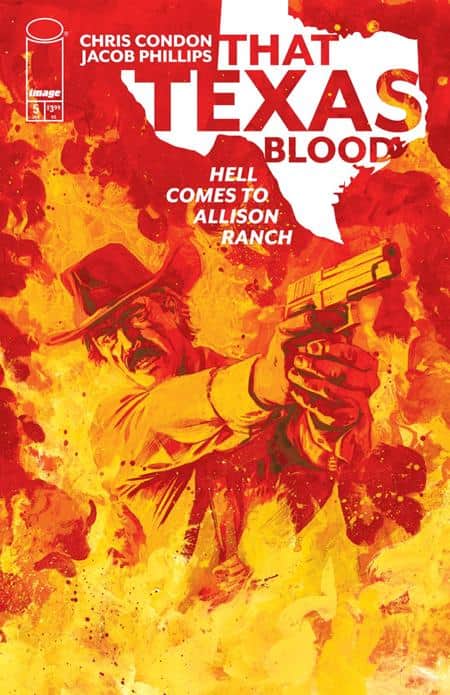 THAT TEXAS BLOOD HELL COMES TO ALLISON RANCH Cover