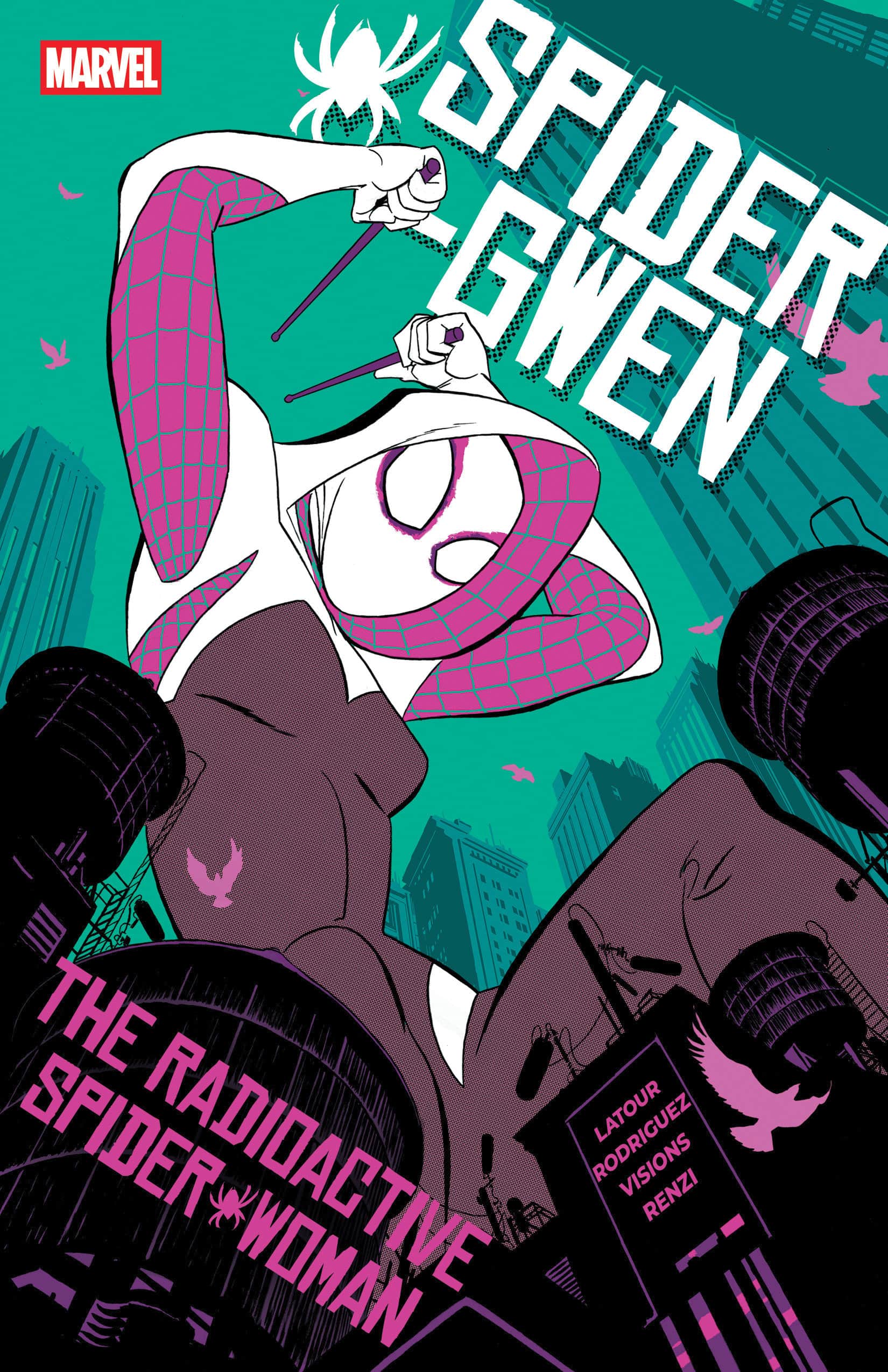 Spider-Gwen: The Radioactive Spider-Woman Cover