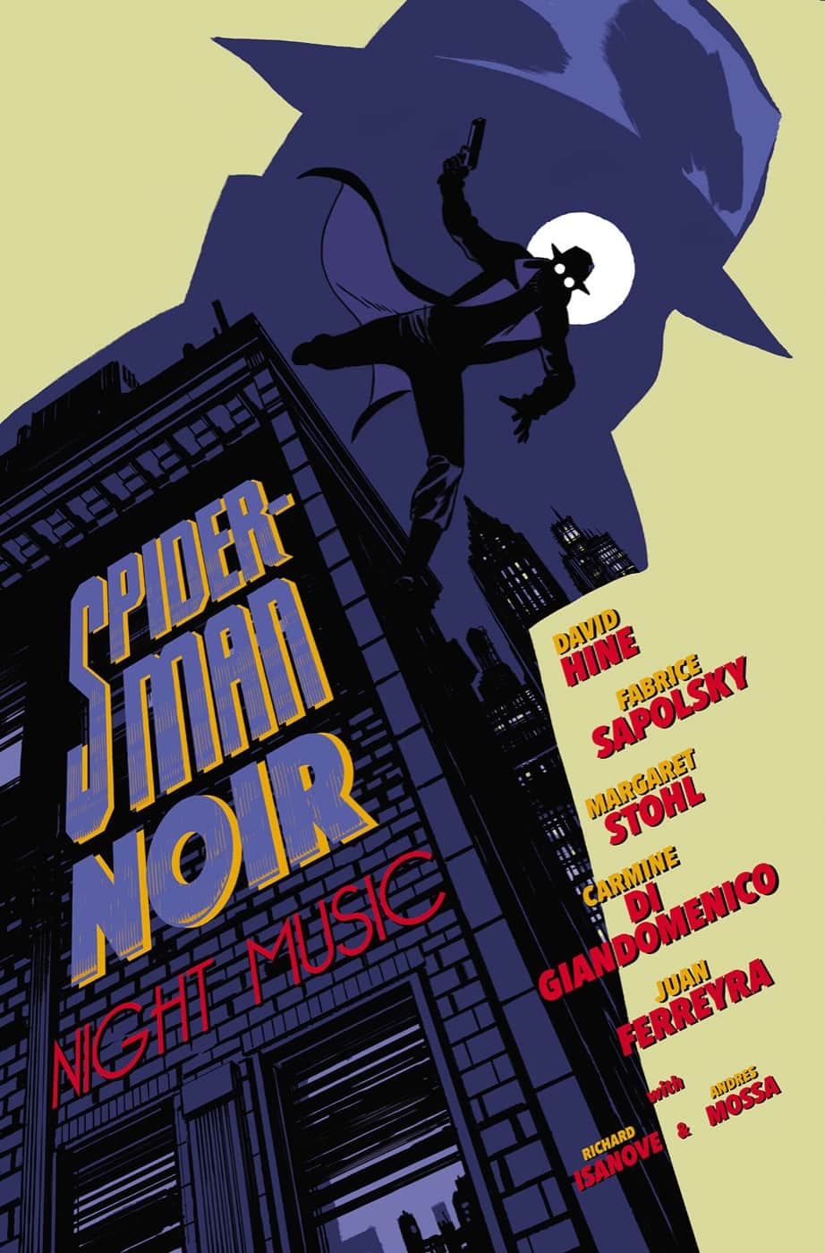Spider-Man Noir: Night Music Cover