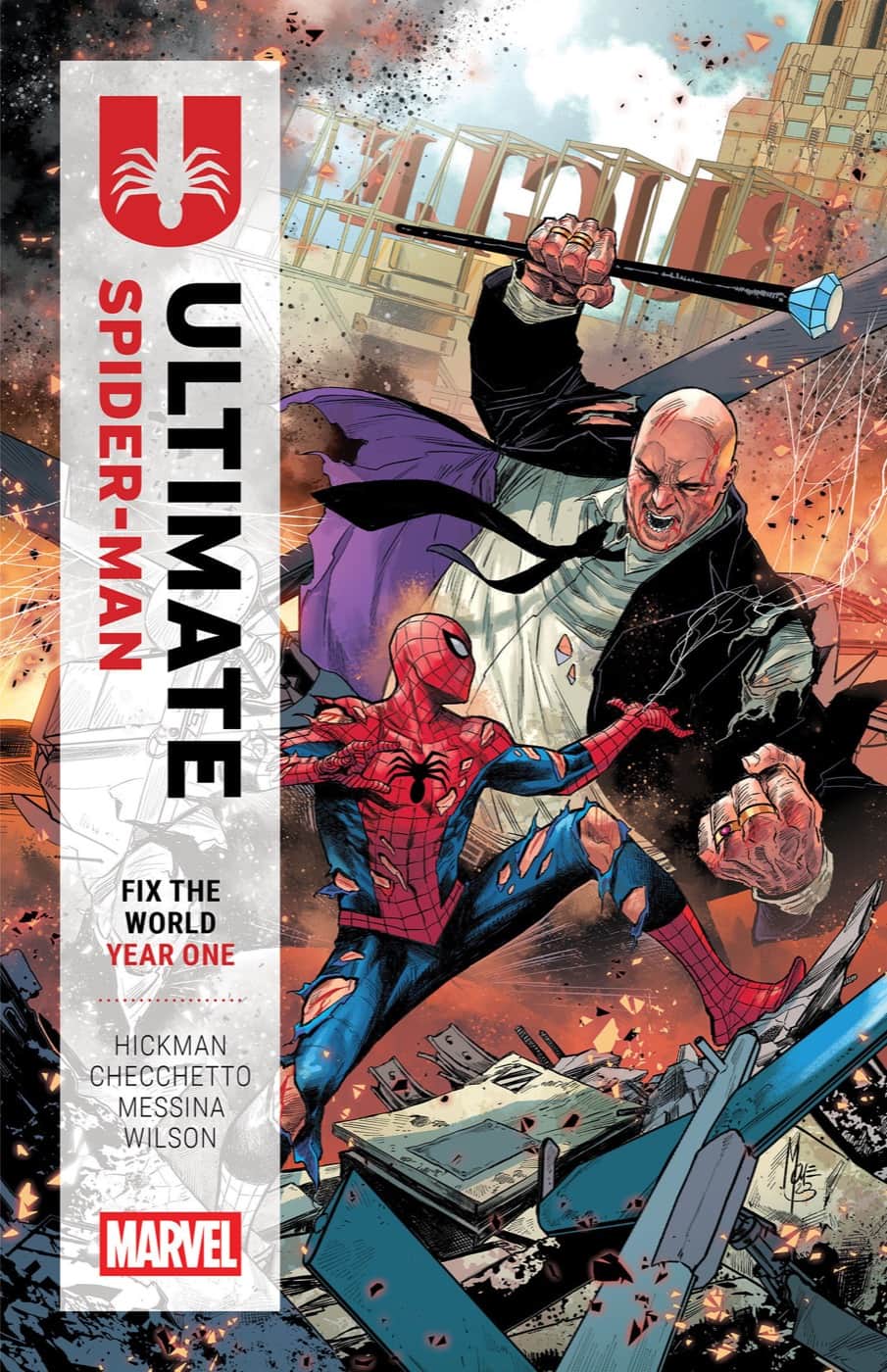 ULTIMATE SPIDER-MAN Cover