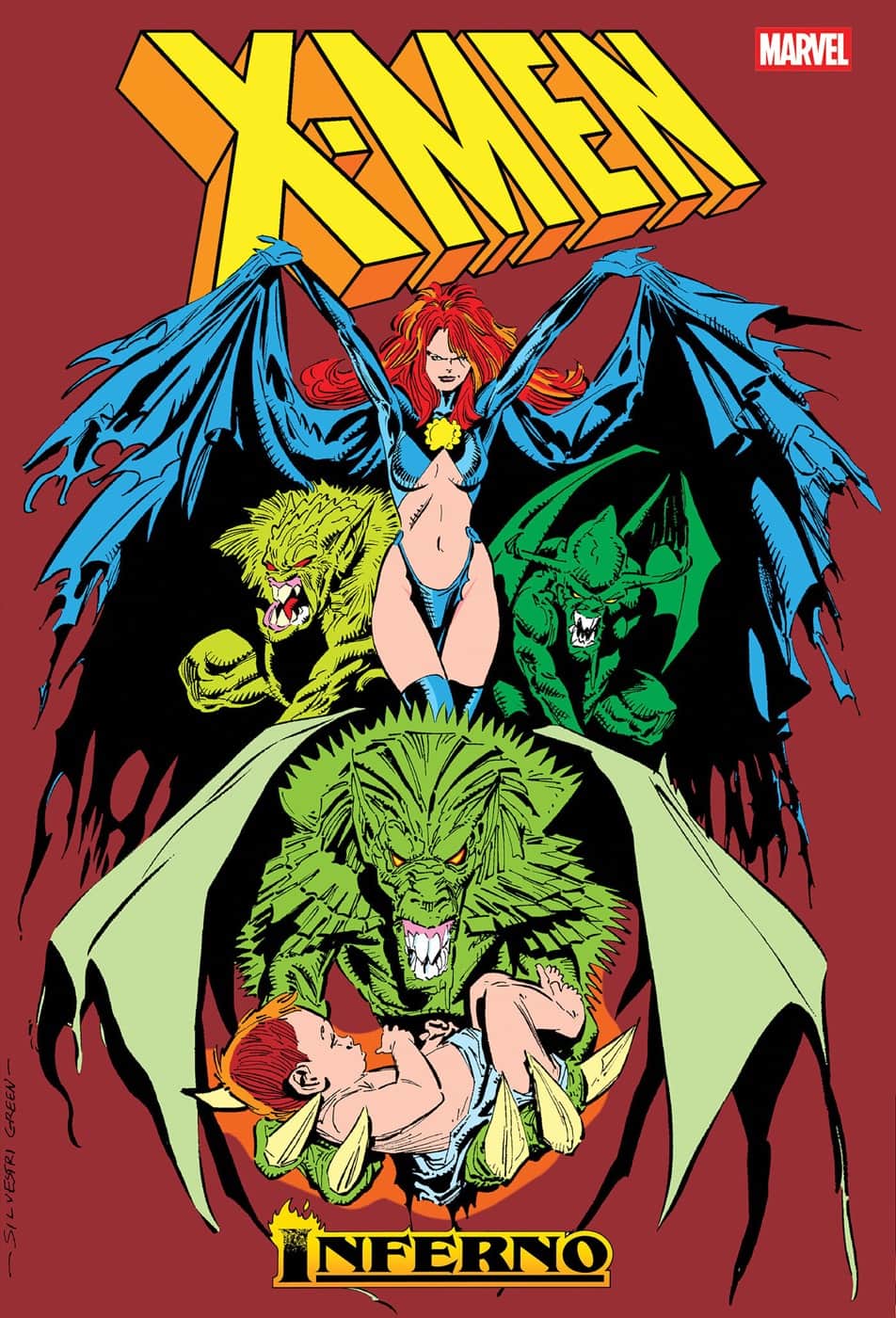 X-Men: Inferno Omnibus Cover