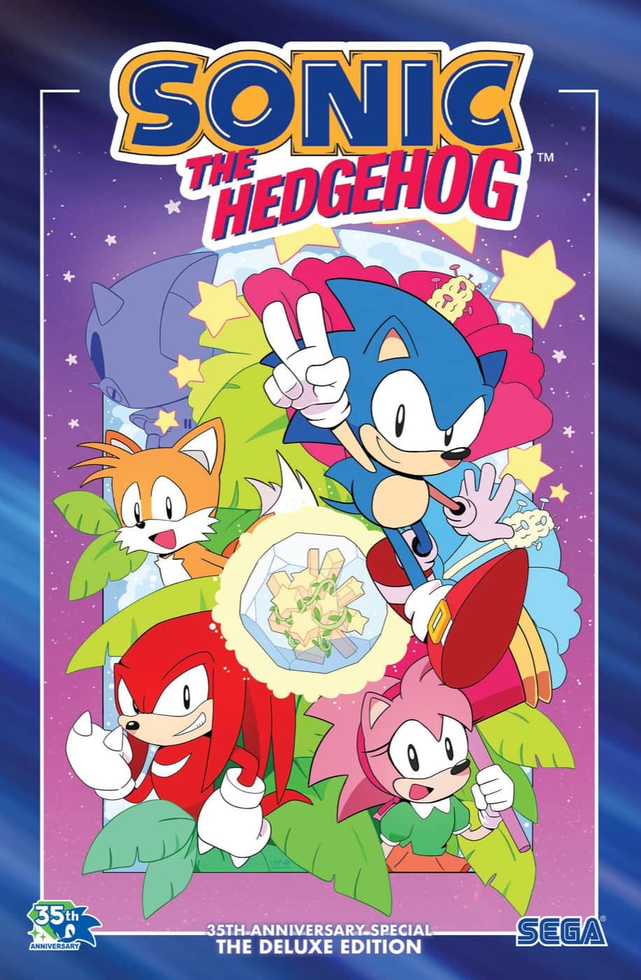 Sonic the Hedgehog: 35th Anniversary Special Cover