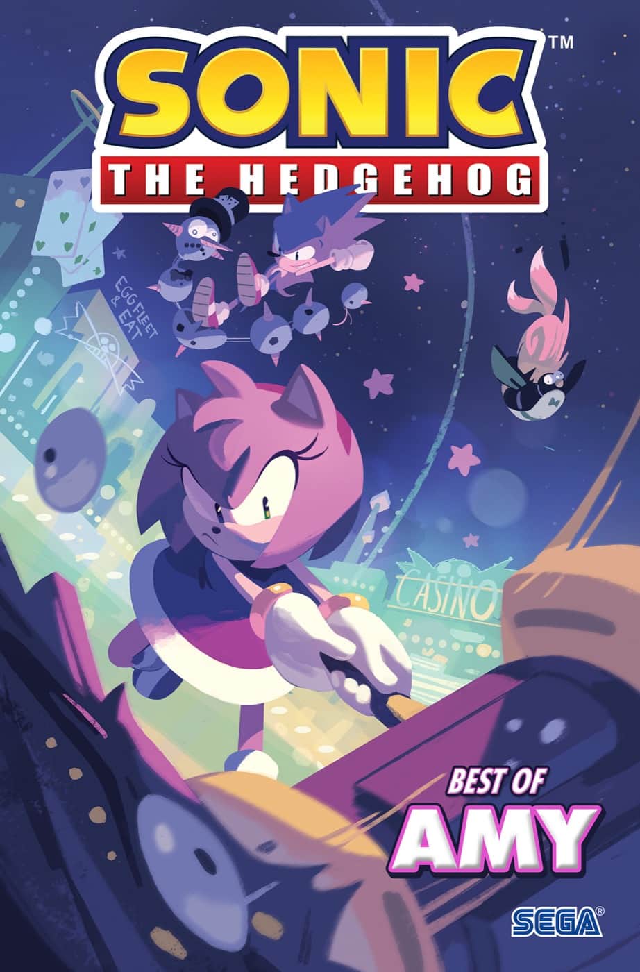 Sonic the Hedgehog: Best of Amy Cover
