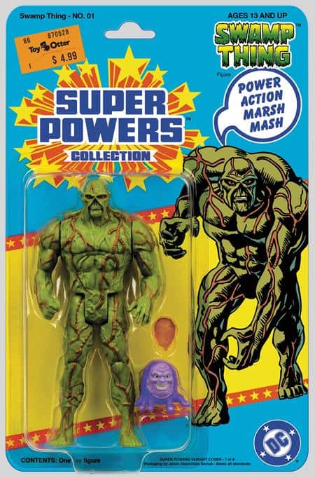 CVR B JASON GEYER & ALEX SAVIUK SWAMP THING SUPER POWERS CARD STOCK