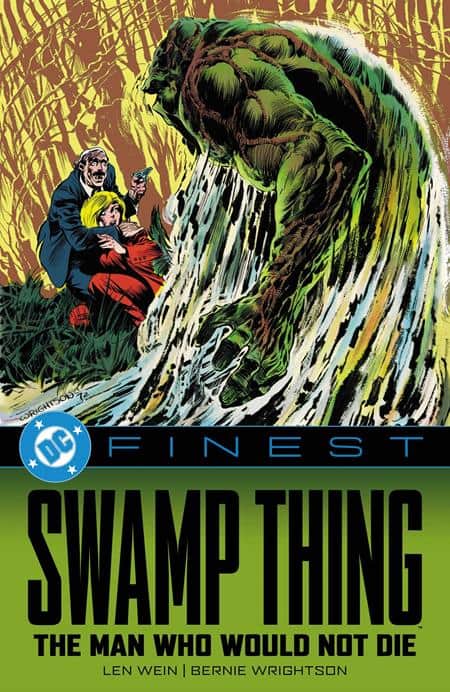 DC FINEST SWAMP THING THE MAN WHO WOULD NOT DIE Cover