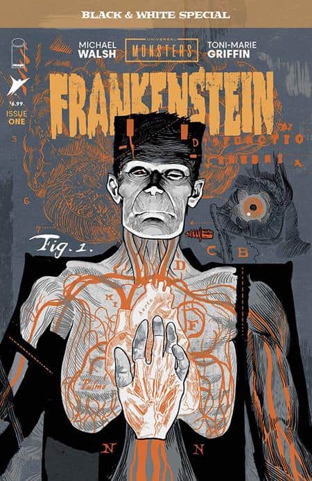 UNIVERSAL MONSTERS FRANKENSTEIN B&W SPECIAL Cover