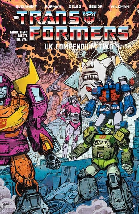 TRANSFORMERS UK COMPENDIUM JORGE CORONA & MIKE SPICER CVR Cover