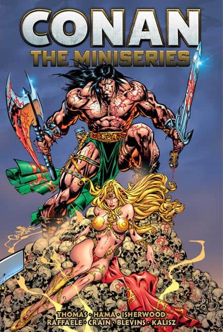CONAN THE MINISERIES OMNIBUS DIRECT MARKET EDITION CLAUDIO CASTELLINI CVR Cover