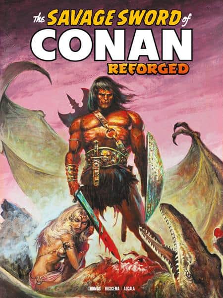 SAVAGE SWORD OF CONAN REFORGED SDCC EXCLUSIVE ERNIE CHAN CARDSTOCK VAR Cover