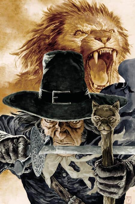 SOLOMON KANE THE LION ERRANT SDCC EXCLUSIVE JH WILLIAMS III VIRGIN FOIL VAR Cover