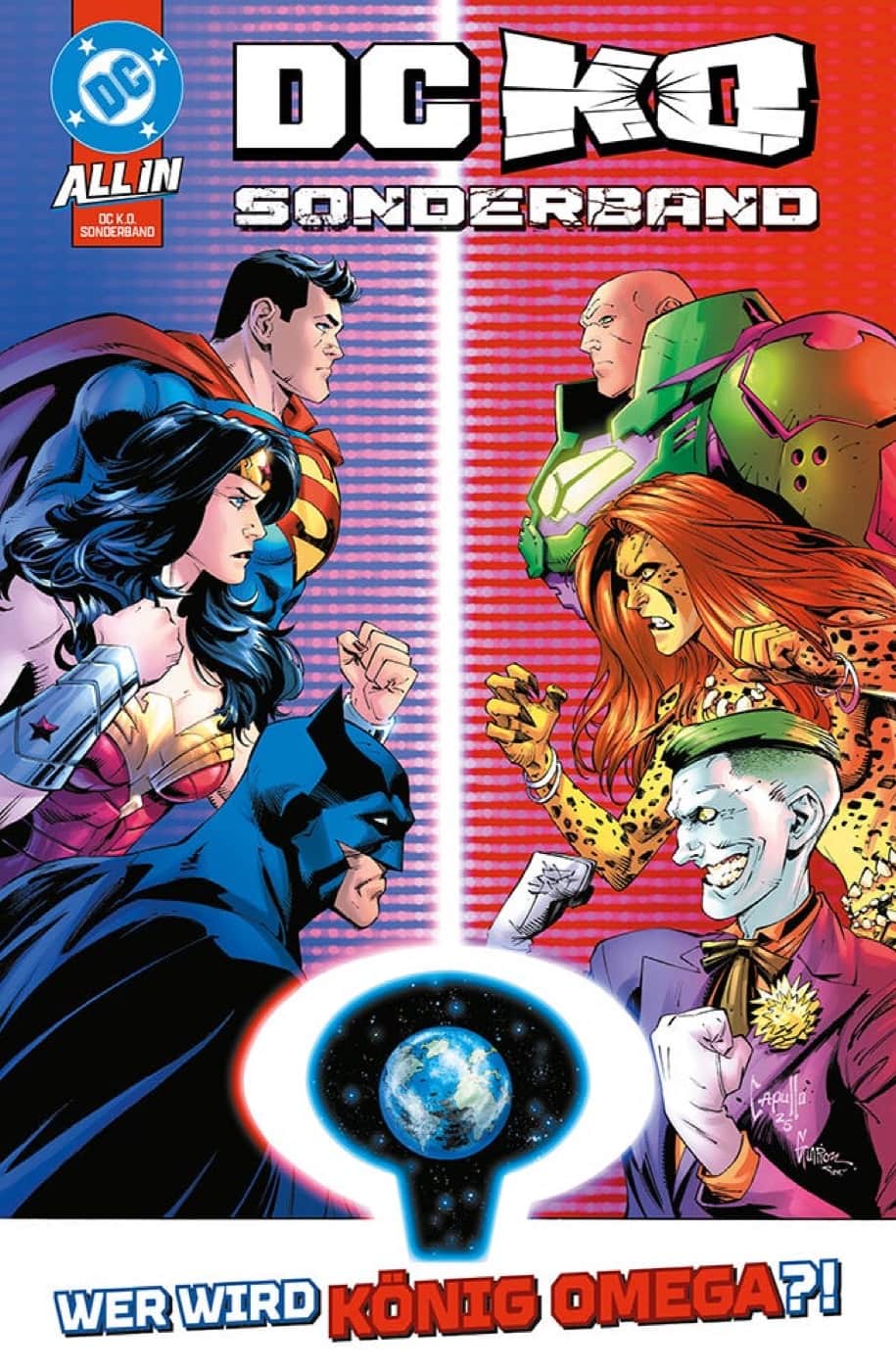 DC K.O. Sonderband 1 - Wer wird König Omega?! Cover