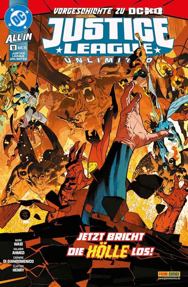 Justice League Unlimited 10 Cover