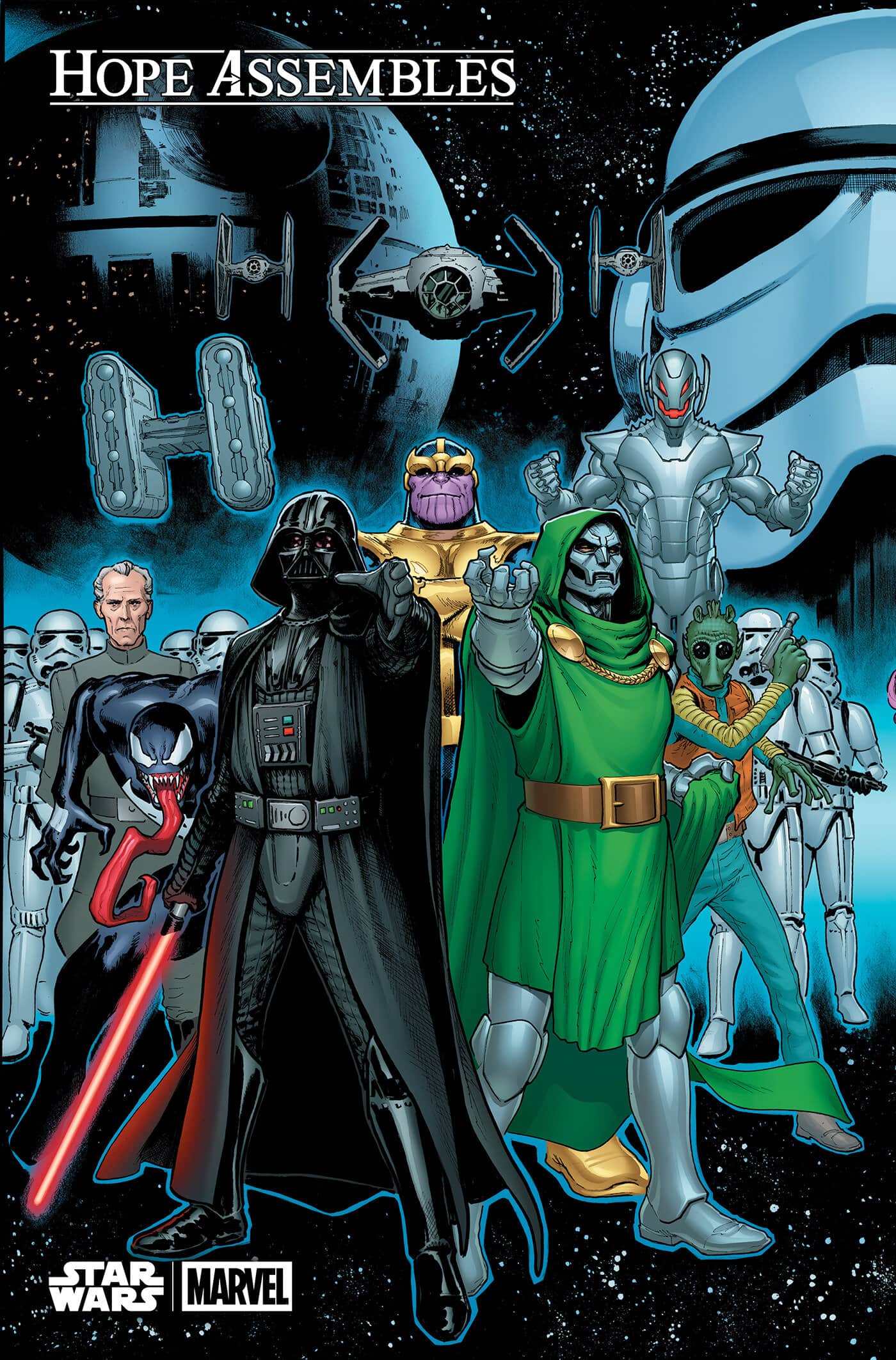 STAR WARS/MARVEL: HOPE ASSEMBLES Cover