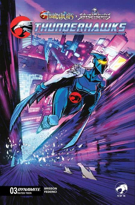 Thundercats X Silverhawks: Thunderhawks Cover