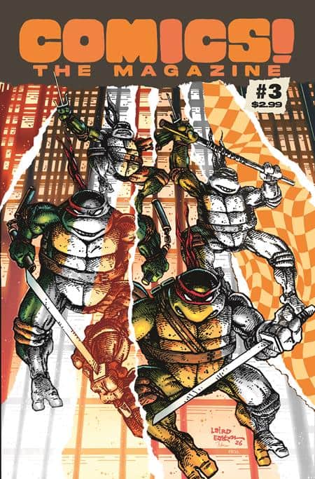 Comics: The Magazine Cover