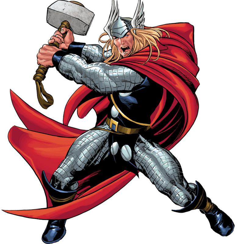 Thor in Kampfstellung