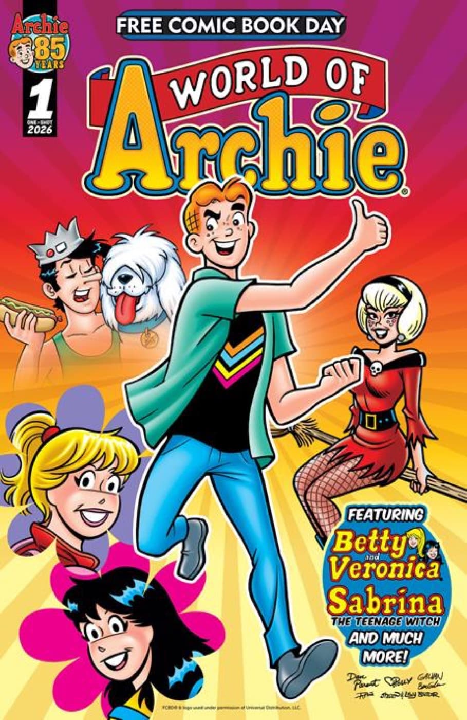 Cover für World of Archie — FCBD 2026 85th Anniversary Special