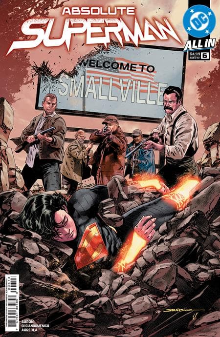 Cover for Absolute Superman