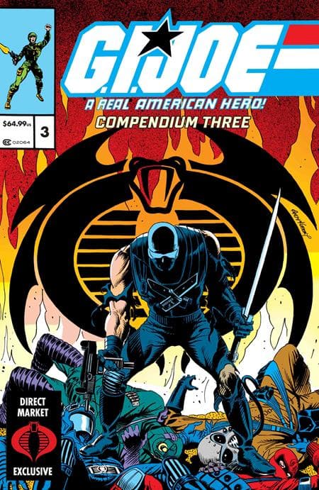 Cover für GI JOE A REAL AMERICAN HERO COMPENDIUM TP BOOK 03 DIRECT MARKET EXCLUSIVE ANDY KUBERT CVR