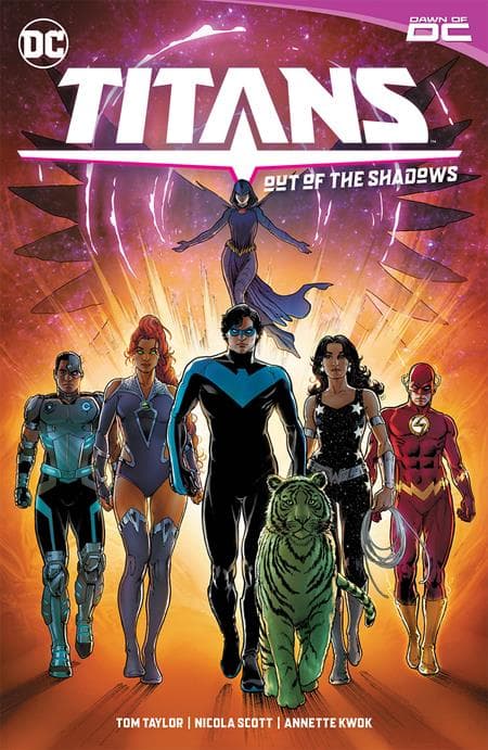 Cover for TITANS (2023) - OUT OF THE SHADOWS