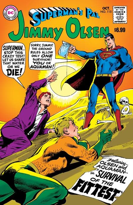 Cover für Superman's Pal Jimmy Olsen #115 Facsimile Edition