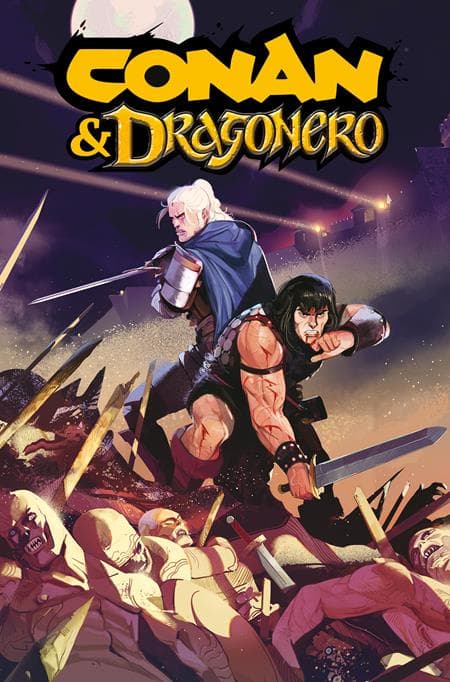 Cover for Conan and Dragonero
