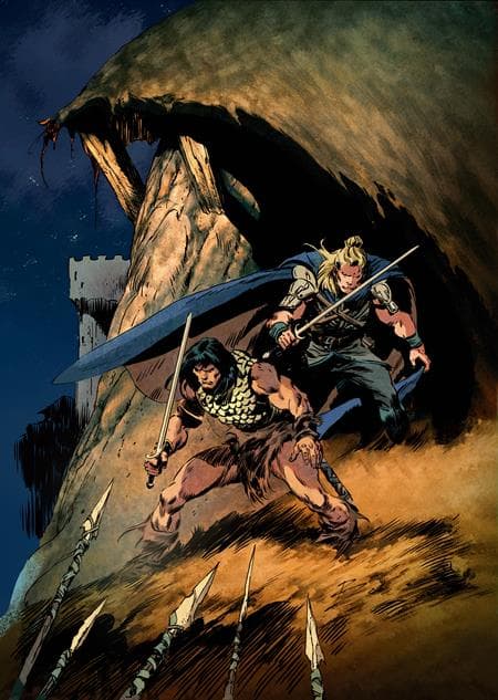 Cover for Conan and Dragonero