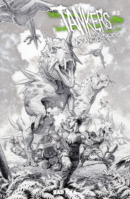 Cover for TANKERS VS ANCIENT ALIENS # 3