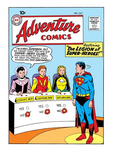 Cover für ADVENTURE COMICS #247 FACSIMILE EDITION