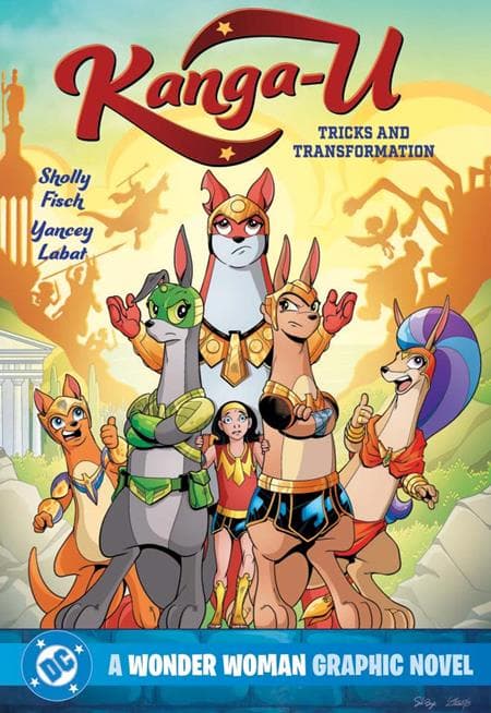 Cover für KANGA-U TRICKS AND TRANSFORMATION A WONDER WOMAN GRAPHIC NOVEL