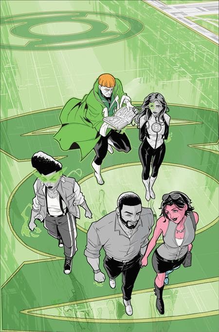 Coverbild von GREEN LANTERN CORPS